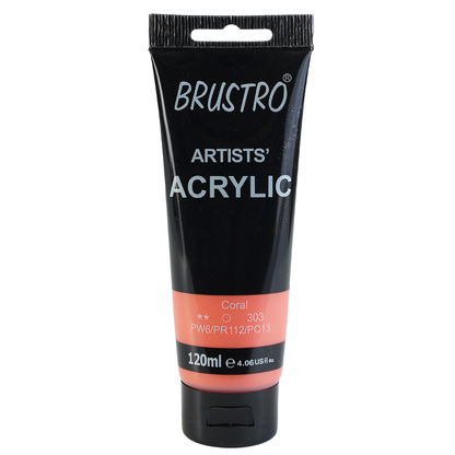 Brustro Arists' Acrylic 120ml(42 Shades Available)