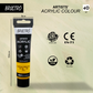 BRUSTRO Artists Acrylic Paint Tube | 40ml, Cad Yellow Hue (Pack of 2)|Non-Toxic, Water based, Inter Mixable, Ideal for Painting, Textured Effects on Canvas, Paper, Fine Art Student and Professionals