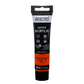 BRUSTRO Artists Acrylic Paint Tube | 40ml, Cad Orange Hue |Non-Toxic, Water based, Inter Mixable, Ideal for Painting, Textured Effects on Canvas, Paper, Fine Art Student and Professionals