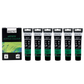BRUSTRO Artists Acrylic Paint |40ml, Mid Green, Pack Of 6 Tubes|Non-Toxic,Water based,Inter Mixable,Ideal for Painting,Textured Effects on Canvas,Paper,Fine Art Student and Professionals