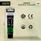 BRUSTRO Artists Acrylic Paint |40ml, Sap Green, Pack Of 6 Tubes|Non-Toxic,Water based,Inter Mixable,Ideal for Painting,Textured Effects on Canvas,Paper,Fine Art Student and Professionals