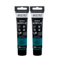 BRUSTRO Artists Acrylic Paint Tube | 40ml, Viridian (Pack of 2)|Non-Toxic, Water based, Inter Mixable, Ideal for Painting, Textured Effects on Canvas, Paper, Fine Art Student and Professionals