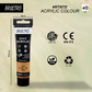 BRUSTRO Artists Acrylic Paint |40ml, Gold, Pack Of 6 Tubes|Non-Toxic,Water based,Inter Mixable,Ideal for Painting,Textured Effects on Canvas,Paper,Fine Art Student and Professionals