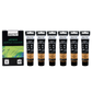 BRUSTRO Artists Acrylic Paint |40ml, Gold, Pack Of 6 Tubes|Non-Toxic,Water based,Inter Mixable,Ideal for Painting,Textured Effects on Canvas,Paper,Fine Art Student and Professionals