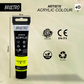 BRUSTRO Artists Acrylic Paint Tube | 40ml, Fluorescent Yellow (Pack of 2)|Non-Toxic,Water based,Inter Mixable, Ideal for Painting, Textured Effects on Canvas, Paper, Fine Art Student and Professionals