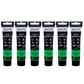 BRUSTRO Artists Acrylic Paint |40ml, Fluorescent Green, Pack Of 6 Tubes|Non-Toxic,Water based,Inter Mixable,Ideal for Painting,Textured Effects on Canvas,Paper,Fine Art Student and Professionals