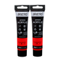 BRUSTRO Artists Acrylic Paint Tube | 40ml, Fluorescent Red (Pack of 2)|Non-Toxic, Water based, Inter Mixable, Ideal for Painting, Textured Effects on Canvas, Paper, Fine Art Student and Professionals