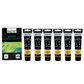 BRUSTRO Artists Acrylic Paint |40ml, Tuscan Sun, Pastel Tone, Pack Of 6 Tubes|Non-Toxic,Water based,Inter Mixable,Ideal for Painting,Textured Effects on Canvas,Paper,Fine Art Student and Professionals