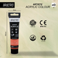 BRUSTRO Artists Acrylic Paint |40ml, Coral, Pastel Tone, Pack Of 6 Tubes|Non-Toxic,Water based,Inter Mixable,Ideal for Painting,Textured Effects on Canvas,Paper,Fine Art Student and Professionals