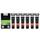 BRUSTRO Artists Acrylic Paint |40ml, Coral, Pastel Tone, Pack Of 6 Tubes|Non-Toxic,Water based,Inter Mixable,Ideal for Painting,Textured Effects on Canvas,Paper,Fine Art Student and Professionals