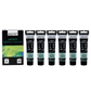 BRUSTRO Artists Acrylic Paint |40ml, Mint Green, Pastel Tone, Pack Of 6 Tubes|Non-Toxic,Water based,Inter Mixable,Ideal for Painting,Textured Effects on Canvas,Paper,Fine Art Student and Professionals