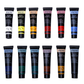 Brustro Artists Acrylic Colour Paint - Set of 12, 40ml Color Tubes | Vibrant Shades,Soft Bodied,Water-based,Non-toxic,Inter-mixable,Ideal for Paper,Canvas,Cardboard, Fine Art Students,Professionals