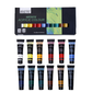 Brustro Artists Acrylic Colour Paint - Set of 12, 40ml Color Tubes | Vibrant Shades,Soft Bodied,Water-based,Non-toxic,Inter-mixable,Ideal for Paper,Canvas,Cardboard, Fine Art Students,Professionals