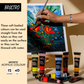 Brustro Artists Acrylic Colour Paint - Set of 12, 40ml Color Tubes | Vibrant Shades,Soft Bodied,Water-based,Non-toxic,Inter-mixable,Ideal for Paper,Canvas,Cardboard, Fine Art Students,Professionals