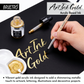 BRUSTRO ArtInk Acrylic Based Ink, Gold, 30ml | Metallic, Water-Resistant & Lightfast, Ideal for Drawing, Calligraphy, Brush Pens, Illustration, Journaling & Creative Artwork