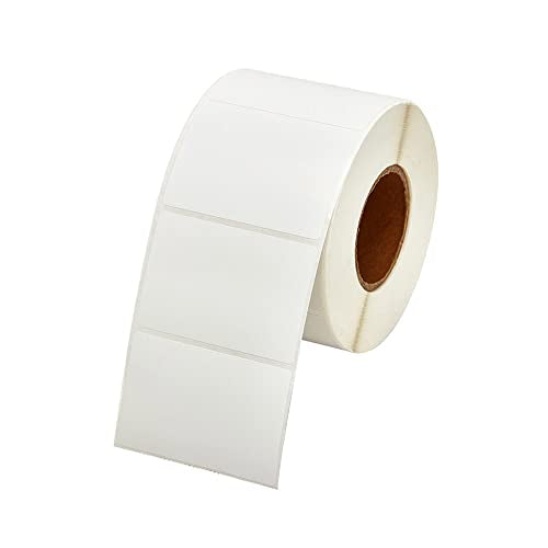 Brustro Self Adhesive White Direct Thermal Shipping Labels Stickers, (51X32 mm = 2000 Lables)