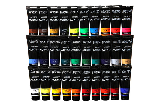 Brustro Arists' Acrylic 120ml(42 Shades Available)