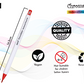 BRUSTRO Chromatique Mechanical Colour Pencil - 2mm, Set of 12 Shades| Built-in Sharpener With 24 Refill Color Leads, Ideal for Writing, Drawing, Sketching, Colouring, Journaling & Creative Projects