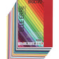 BRUSTRO Elle Erre Coloured Card Stock Craft Paper A5 Size, 220 GSM Assorted Colour, Pack of 24 Shades X 2 Sheets (Total 48 Sheets).