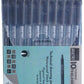 Brustro Professional Pigment Based Fineliner - Set of 10 (Black)