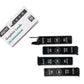 BRUSTRO 0.3mm Graphite Leads for Mechanical Pencil | Grade 2B, Box of 10 Tubes, Total 200 Leads | Smooth Writing, Extra Dark, Break Resistant, Ideal for Writing, Sketching, Drawing, Mandala Arts