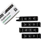 BRUSTRO 0.7mm Graphite Leads for Mechanical Pencil | Grade 4B, Box of 10 Tubes, Total 200 Leads | Smooth Writing, Extra Dark, Break Resistant, Ideal for Writing, Sketching, Drawing, Mandala Arts