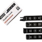 BRUSTRO 0.9mm Graphite Leads for Mechanical Pencil | Grade 2B, Box of 10 Tubes, Total 200 Leads | Smooth Writing, Extra Dark, Break Resistant, Ideal for Writing, Sketching, Drawing, Mandala Arts