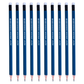 BRUSTRO Extra Dark Pencils | Black, Pack of 10 | Ideal for Drawing, Sketching, Mandala, Shading, Portrait for Artists, Fine Art Students