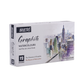 Brustro Artist Graphite Watercolours Half Pan Paint Set of 12 Shades with Free Round Brush, Professional Grade, Ideal for Portrait, Still Life & Landscapes Painting, Urban Sketching, Mixed Media Art