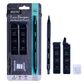 Brustro Kuro Precision Mechanical Pencil | Tip Size - 0.3mm With 20 - HB and 20 - 2B leads , 3 Eraser Refills| Ideal For Writing, Sketching, Drawing, Mandala Arts and Fine Art Students