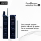Brustro Kuro Precision Mechanical Pencil | Tip Size - 0.7mm With 20 - HB and 20 - 2B leads , 3 Eraser Refills