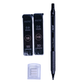 Brustro Kuro Precision Mechanical Pencil | Tip Size - 0.9mm With 20 - HB and 20 - 2B leads , 3 Eraser Refills| Ideal For Writing, Sketching, Drawing, Mandala Arts and Fine Art Students