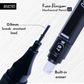 Brustro Kuro Precision Mechanical Pencil | Tip Size - 0.9mm With 20 - HB and 20 - 2B leads , 3 Eraser Refills