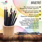 BRUSTRO Artist Metallic Colour Pencil Set of 12 Shades, 3.3mm lead With Wiro Bound Sketch Book, A5 (5.8x8.3 Inches), 120 Pages, 160 GSM|Ideal for Drawing, Sketching, Shading,Mandala Art