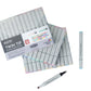 Brustro Twin Tip Alcohol Based Marker Sets (Set of 36 Basic) in Crossline PP See Through Box