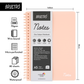 BRUSTRO Notes A5 Size, 1 Subject Ruled Notebook, 80 sheets / 160 pages, 70 gsm Ivory paper, Caramel Cover
