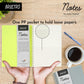 BRUSTRO Notes A5 Size, 1 Subject Ruled Notebook, 80 sheets / 160 pages, 70 gsm ivory paper, Lime Cover,