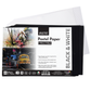 Brustro Artist Pastel Paper - A5, 160 GSM, Set of 18 (9 White+9 Black Sheets) | Ideal for Pastels, Colour Pencil, Graphite, Charcoal, Dry Media.