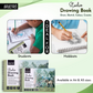 BRUSTRO Studio Drawing Book, Blank 80 Pages, Wiro Bound, A5 (5.8x8.3 inches), 140 GSM, Perforated Sheets, Acid-Free Paper| Drawing,Sketching,Shading With Colour Pencils,Crayons for Students,Hobbyists