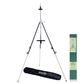 Brustro Water Color Tripod Folding Easel (Black) with Free Weatherproof Carry Case | Holds Canvas Upto 78.1 inches | Ideal for Watercolor, Sketching, Painting, Fine Art Display, Indoor & Outdoor