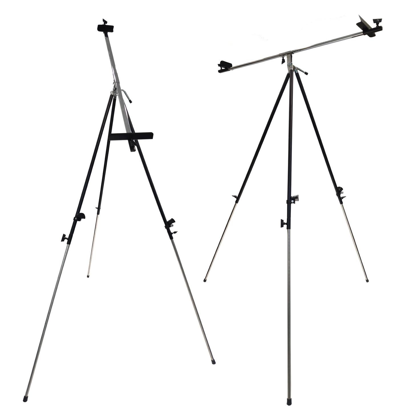 Brustro Water Color Tripod Folding Easel (Black) with Free Weatherproof Carry Case | Holds Canvas Upto 78.1 inches | Ideal for Watercolor, Sketching, Painting, Fine Art Display, Indoor & Outdoor