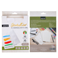 Brustro StudioFold Greeting Cards | 5x7 Inches, 200 GSM, 10 Pre-Folded Blank Cards with Envelopes, Acid-Free | Ideal For Hand-Lettering, Illustration, Watercolour & Acrylic Artwork