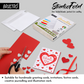 BRUSTRO StudioFold Greeting Cards|5x7 Inches, 200 GSM, 10 Pre-Folded Blank Card with Envelopes,Acid-Free Paper |Ideal For Hand-Lettering, Illustration, Menu, Watercolour, Acrylic, Pen, Pencils Artwork