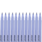 BRUSTRO Silver Gel Pen|Pack of 12 - 1mm Metal Tip,Opaque and Viscous Ink|Ideal For Drawing,Writing,Highlighting,Doodling,Scrapbooking,Mandala Art,Illustration,Fine Art Students and Professionals