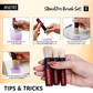 BRUSTRO StencilPro Brush Set of 3| Sizes 6, 8 & 10, Natural Hog Bristle, Wooden Short Handle, Flat-Top Brushes|Ideal for Stencilling, Texture Layering, DIY Craft Work with Acrylic, Oil, Gouache Paints
