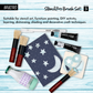 BRUSTRO StencilPro Brush Set of 3| Sizes 6, 8 & 10, Natural Hog Bristle, Wooden Short Handle, Flat-Top Brushes|Ideal for Stencilling, Texture Layering, DIY Craft Work with Acrylic, Oil, Gouache Paints