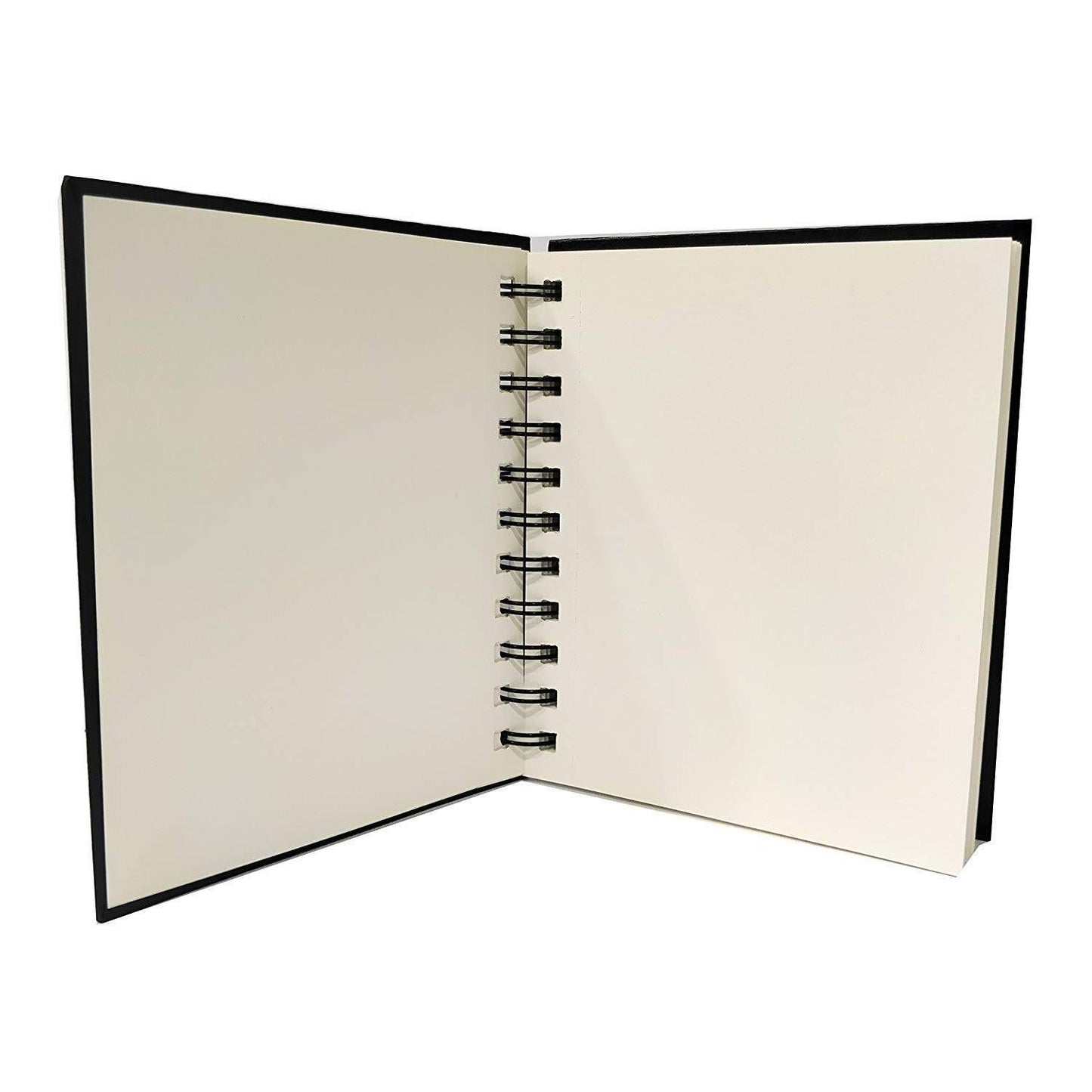 Brustro Wiro Bound Sketch Book (A5,120 Pages,160 GSM,Medium Surface) With Cretacolor Artists Studio Line Graphite Pencil Set of 12 (Black)|Ideal for Drawing,Shading,Fine Arts Students,Professionals