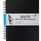 BRUSTRO Artist Metallic Colour Pencil Set of 12 Shades, 3.3mm lead With Wiro Bound Sketch Book, A5 (5.8x8.3 Inches), 120 Pages, 160 GSM|Ideal for Drawing, Sketching, Shading,Mandala Art