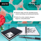 Brustro Artists Wiro Bound Sketch Book , Size 5.5" x 8.5" (Inches), 160 Pages / 80 Sheets , 130 GSM , Medium Surface, Natural Grain