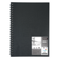 Brustro Artists Wiro Bound Sketch Book , Size 5.5" x 8.5" (Inches), 156 Pages / 78 Sheets , 130 GSM